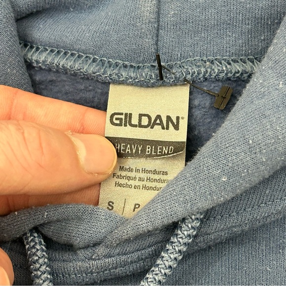 Kitty Cat Meow Hawaiian Floral Graphic Deep Navy Blue Hoodie Sweatshirt Adult S - Picture 5 of 8